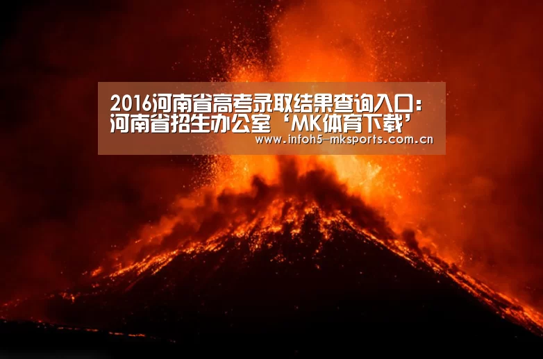 2016河南省高考录取结果查询入口:河南省招生办公室‘MK体育下载’